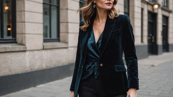 How Can You Style a Velvet Blazer for an Elegant Evening in Manchester?