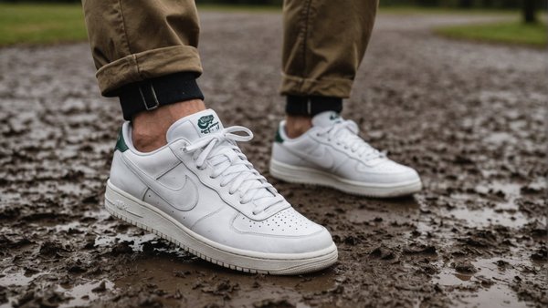 What's the Best Technique for Keeping White Sneakers Clean in Muddy UK Conditions?