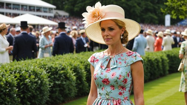 How to Accessorize a Floral Dress for a Day at the Races in Ascot?