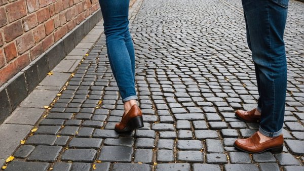 Can You Offer Advice on Choosing the Right Type of Heel for Cobblestone Streets in UK Cities?