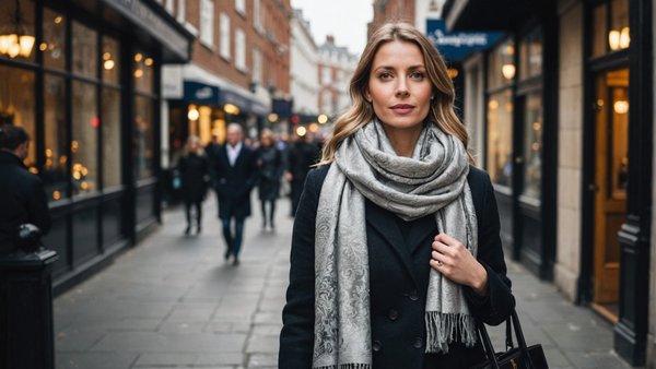 How to Master the Art of Layering Pashminas for a Winter Soirée in London?